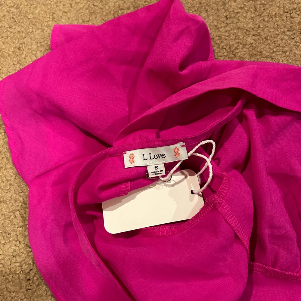 Pink crop top - Picture 2 of 3